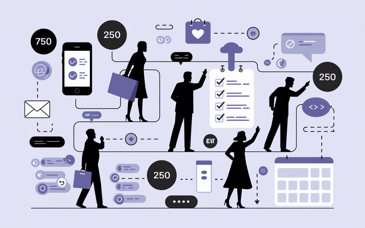 Schema workflow automatisé CRM ActiveCampaign