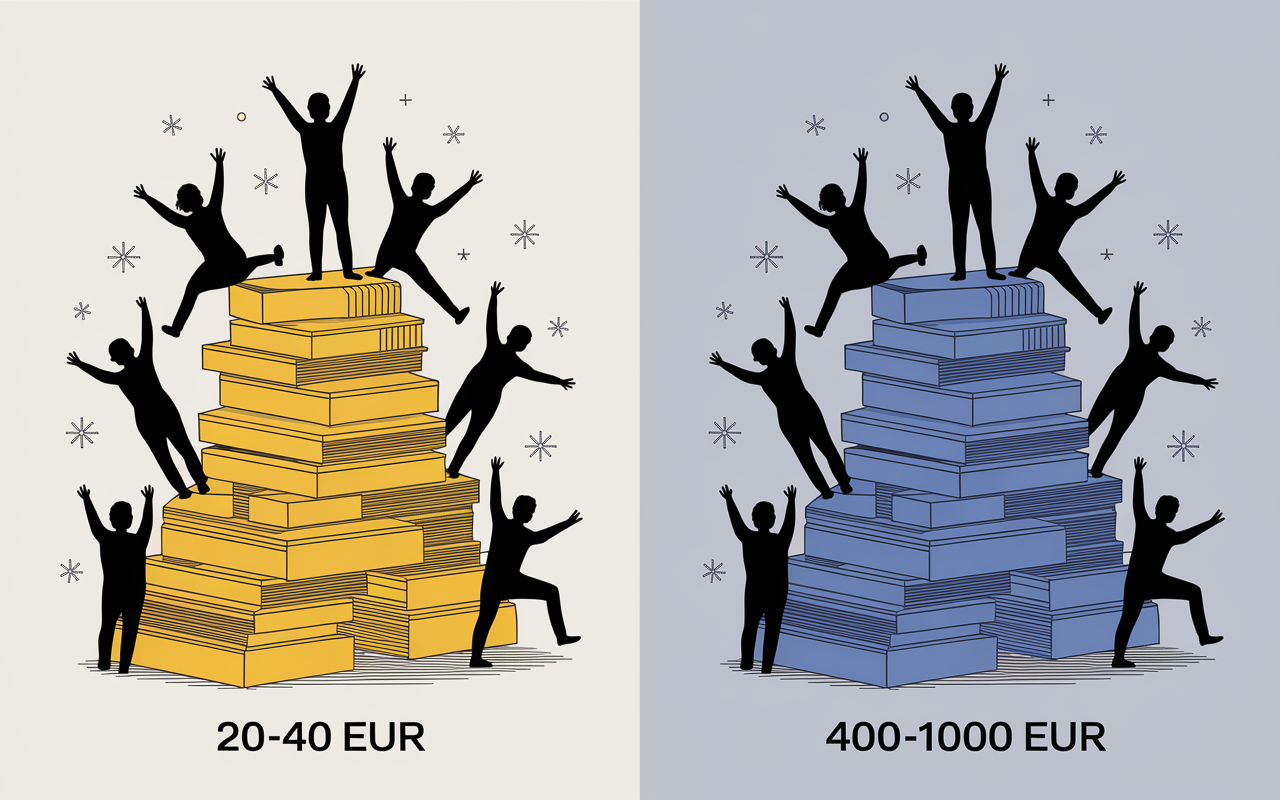 comparaison gains TikTok Creator Fund et Rewards