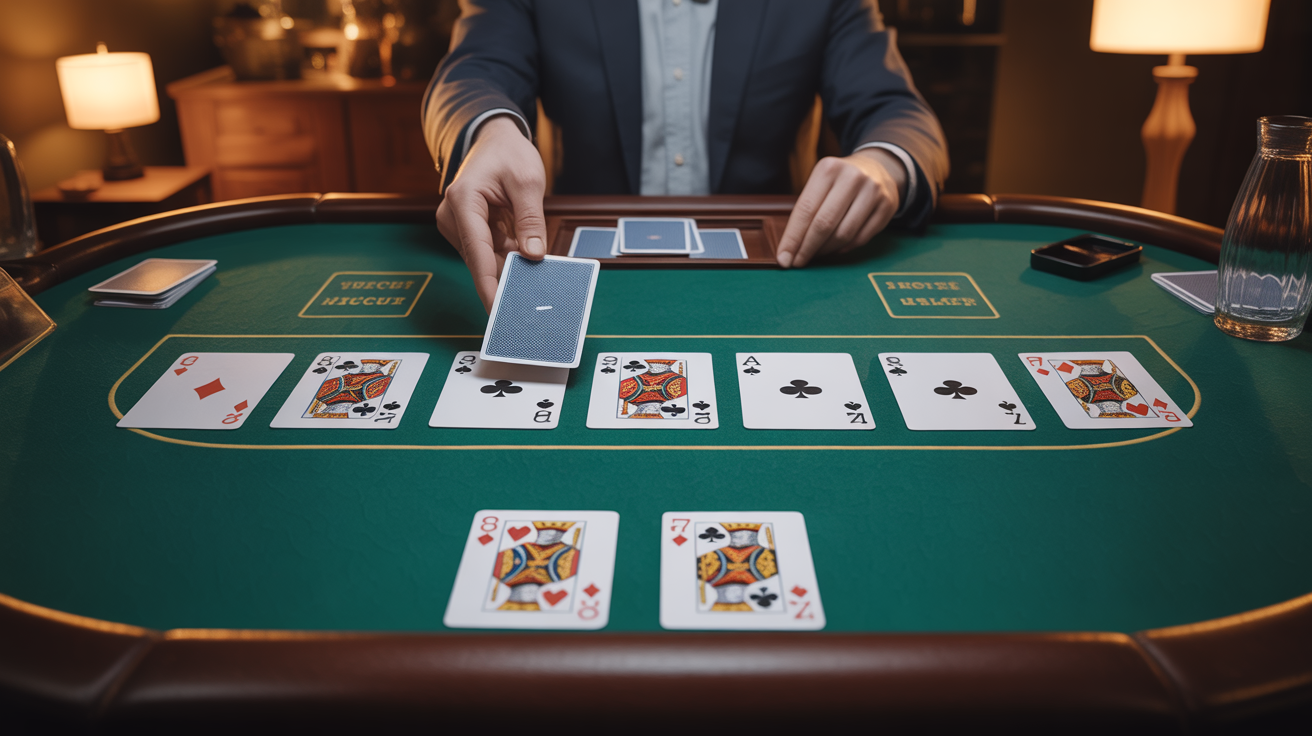 main distribue cartes regles 8 americain pioche speciales