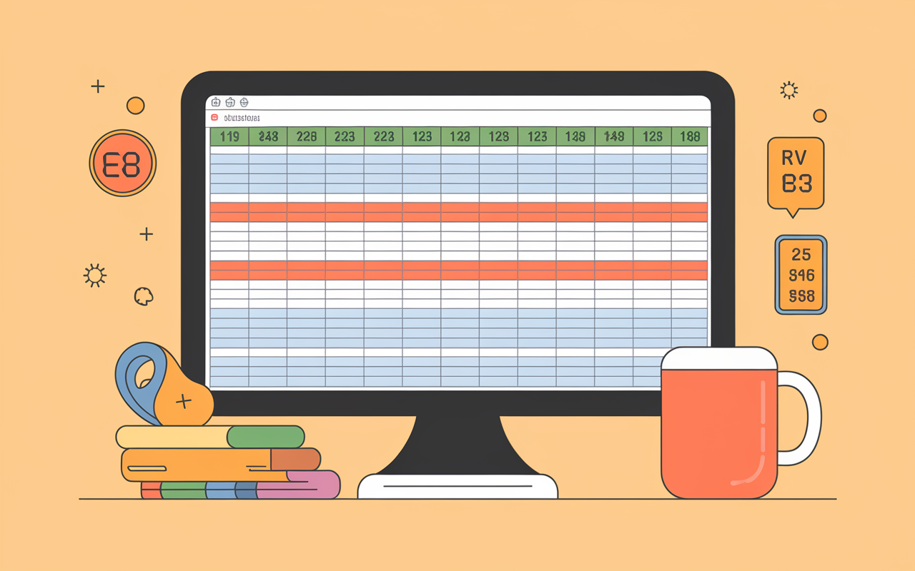 Grille Excel Yams options bonus calcul automatique