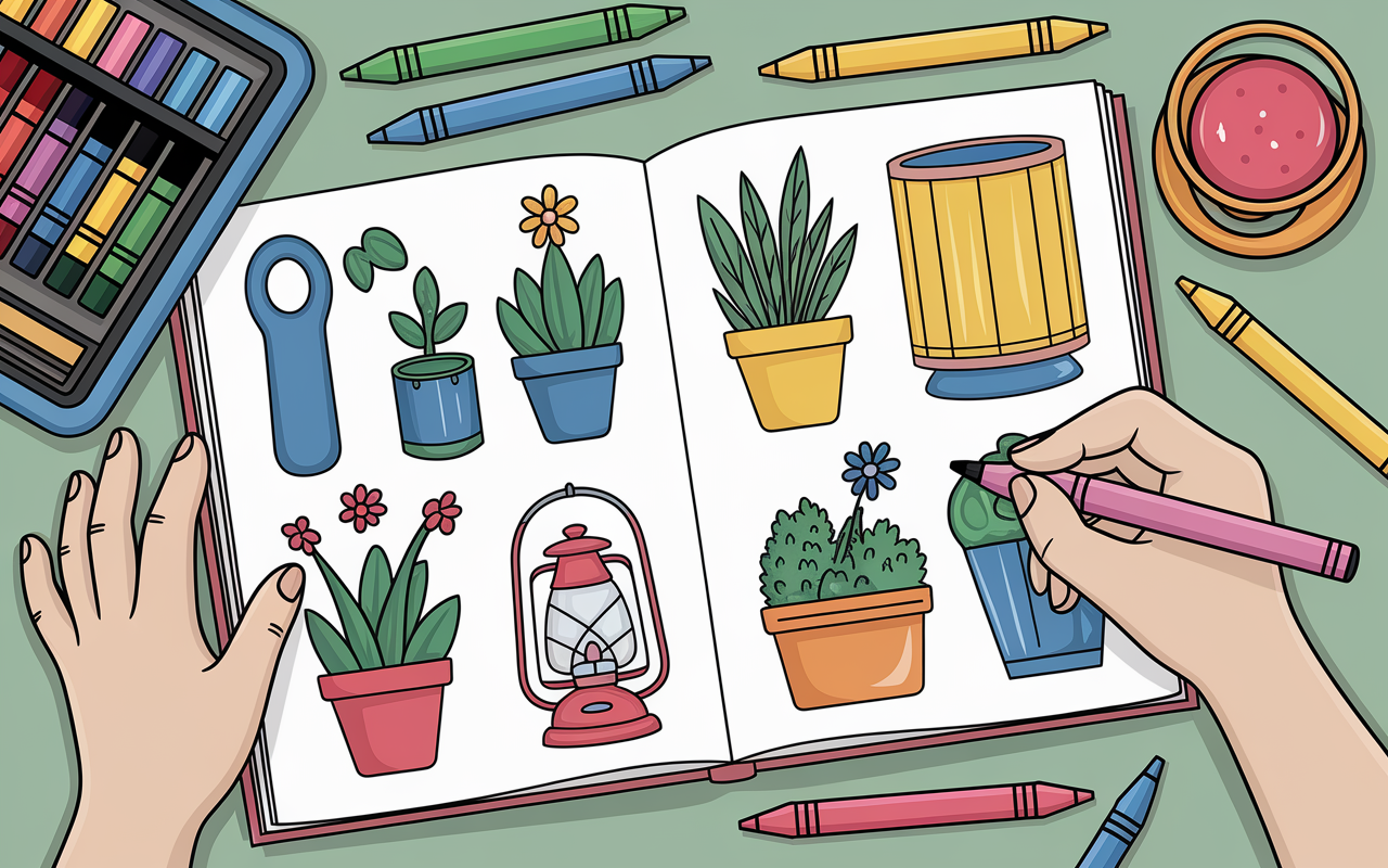 Google doodle nain de jardin technique dessin doodle