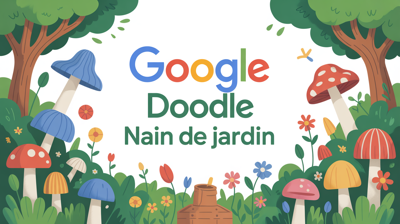 Il giardino degli scarti di Google in un giardino colorato