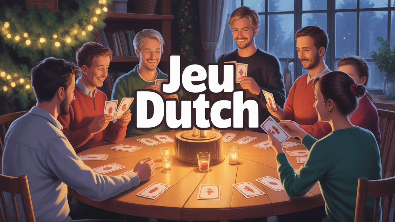 jeu dutch convivial autour d'une table