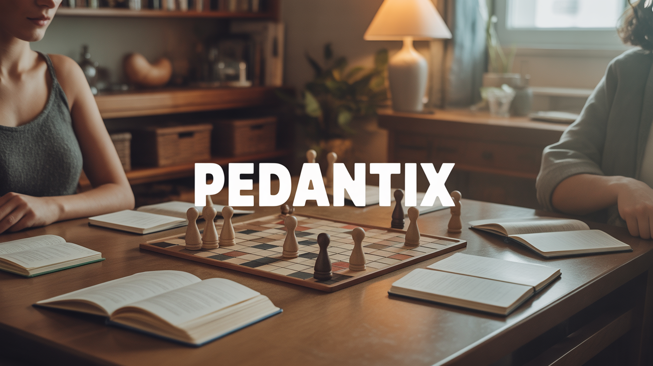 joueurs autour d'une table ambiance Pedantix 884