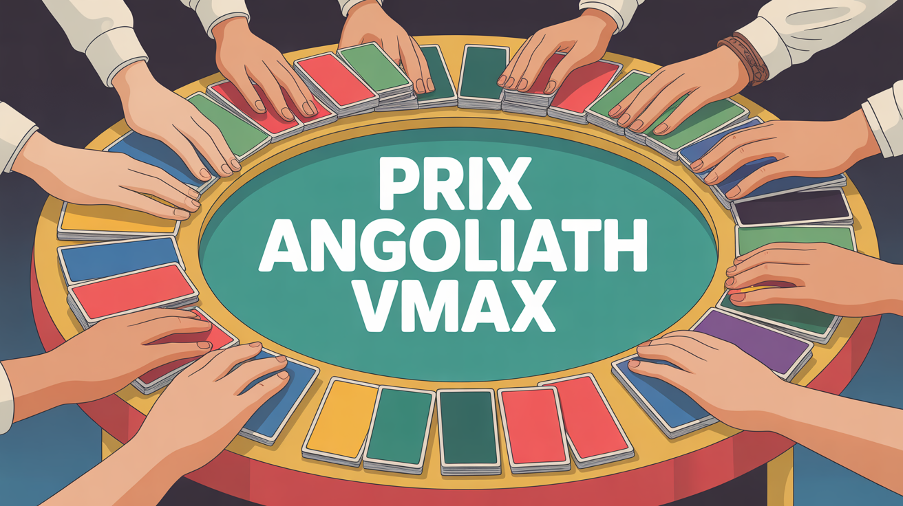prix Angoliath VMAX table cartes collection main ouverte