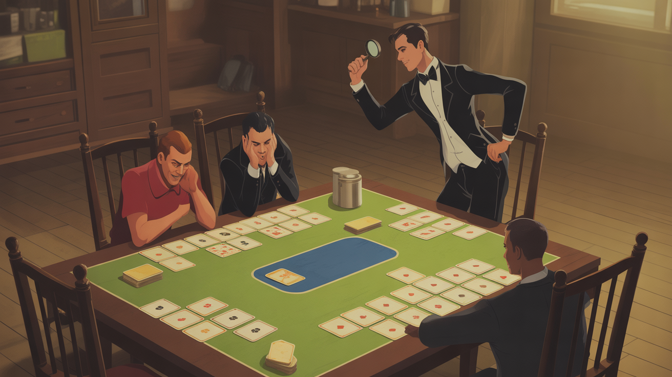 Joueurs trichent à Mito jeu de société