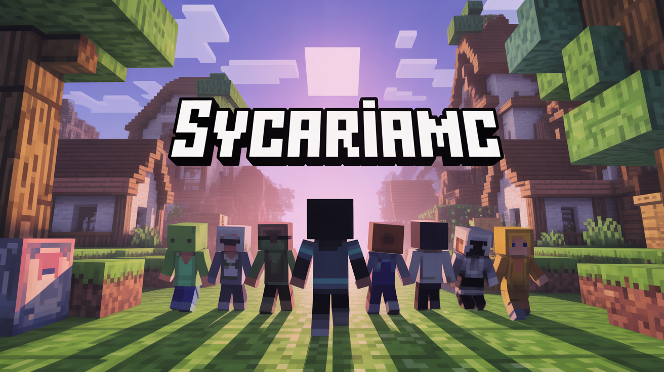 illustrare la comunità SycariaTM Minecraft Francophone