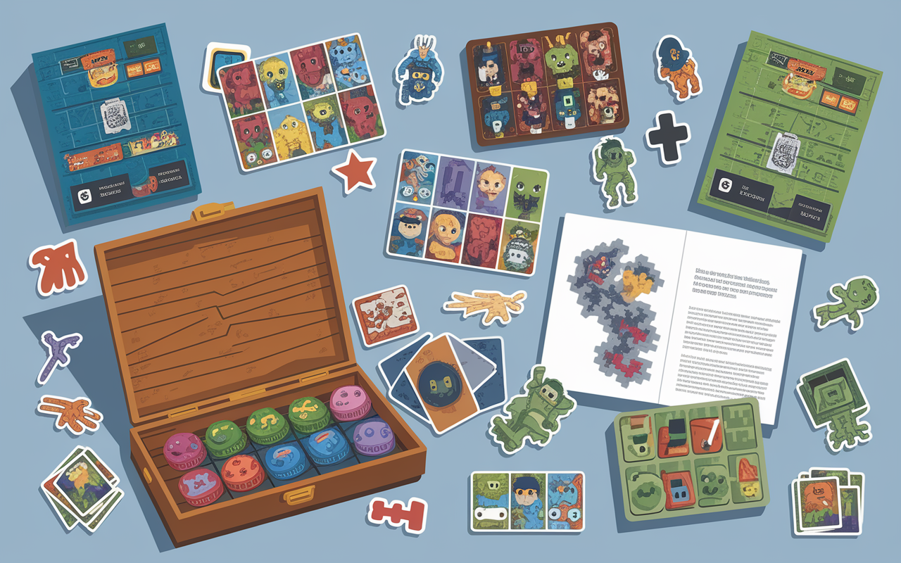 matériel jeu Zombie Teenz Evolution plateau pions enveloppes