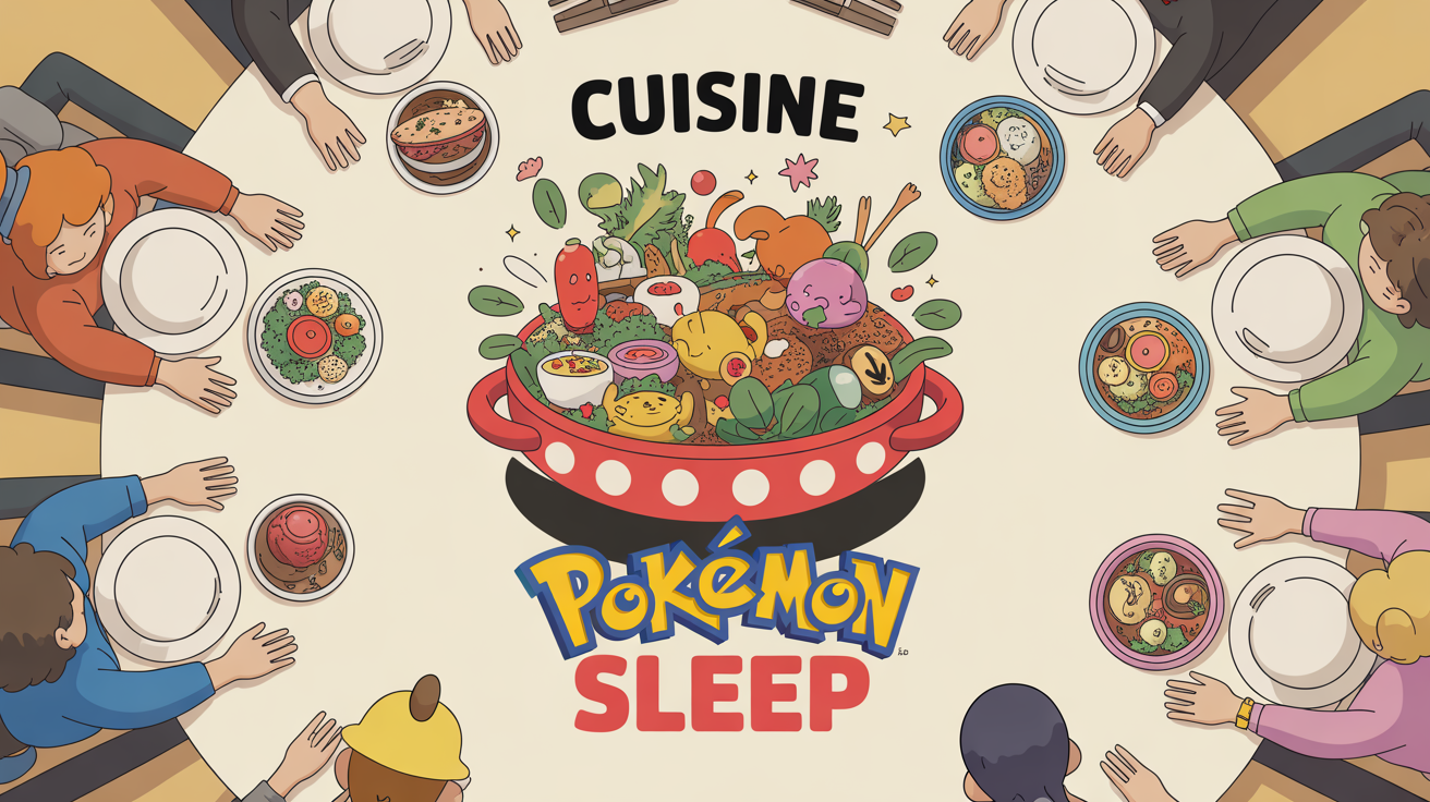 Pokémon Piatto per cucinare il sonno e piatti vari
