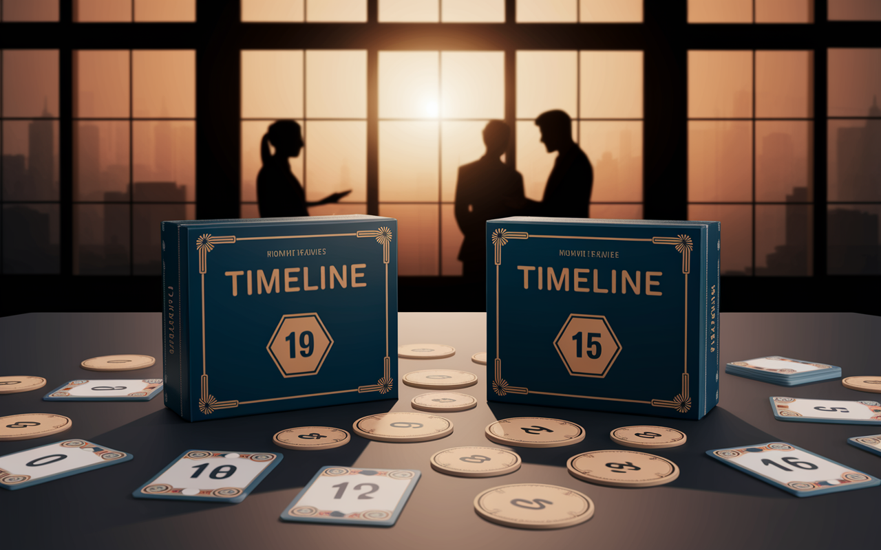 Cartes Timeline carrées rondes compatibilité