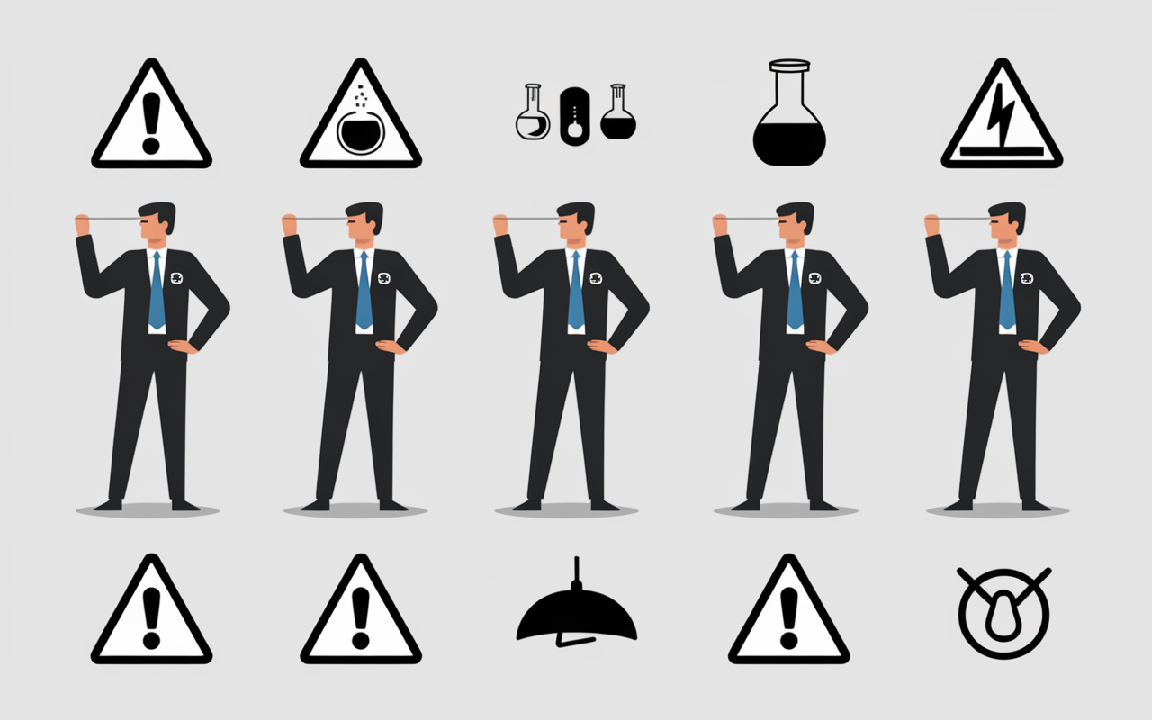 Équipe réfléchit à des énigmes sécurité au travail FAR