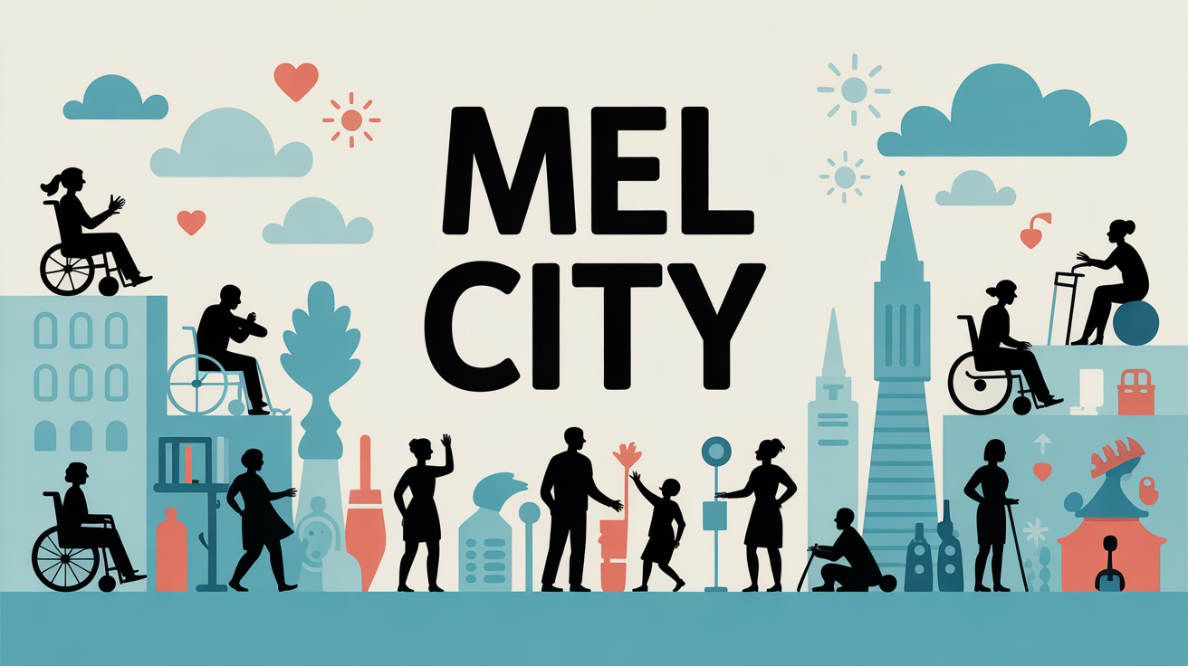 Illustrazione MEL Accessibilità urbana inclusiva