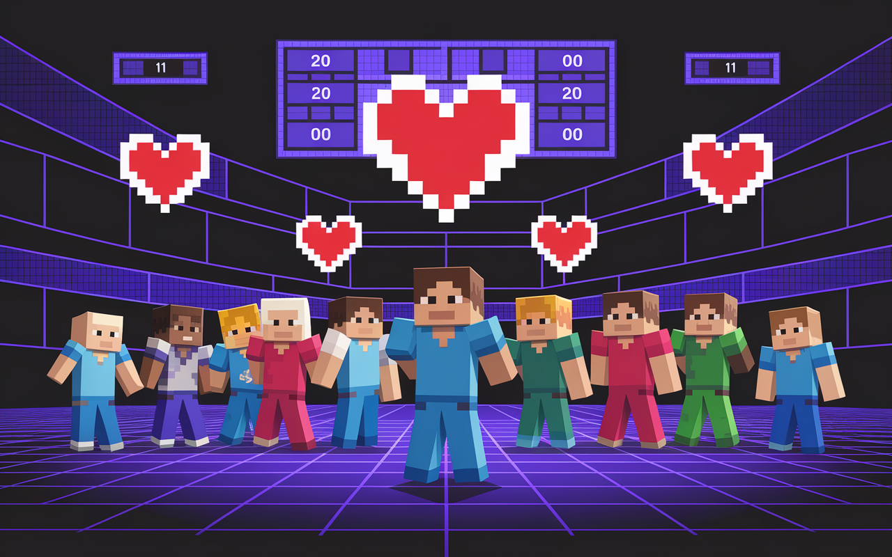 Evénement UHC Minecraft Mindcrack Rebirth, compétition et scores