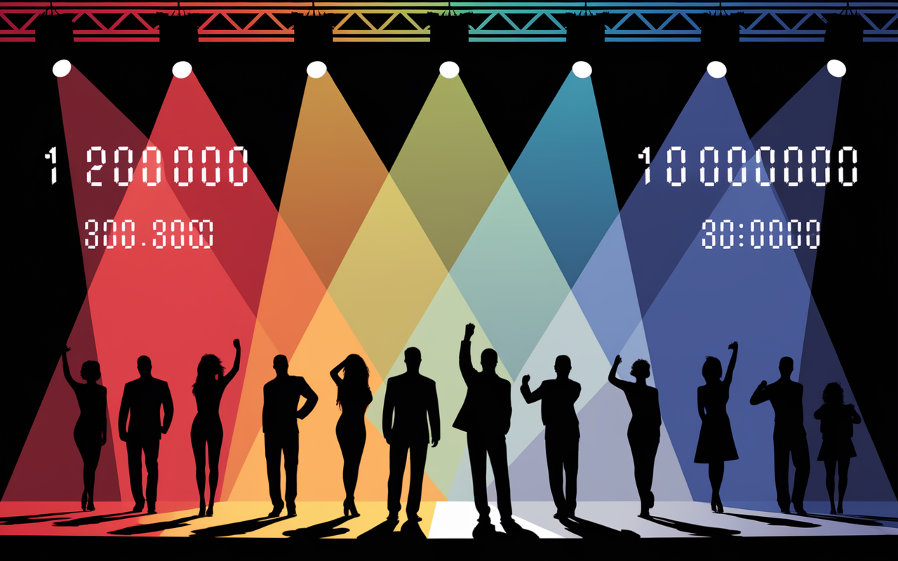 Records audience streaming France 2025 evenement