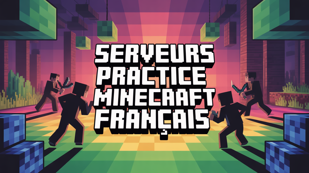 Serveurs Practice Minecraft français joueurs PvP arène