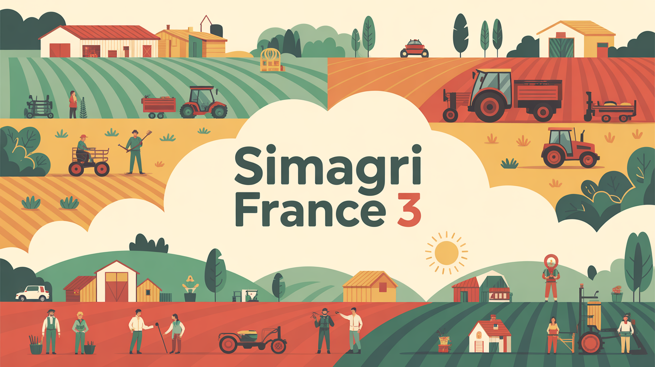 SimAgri France 3 società di illustrazione collaborativa
