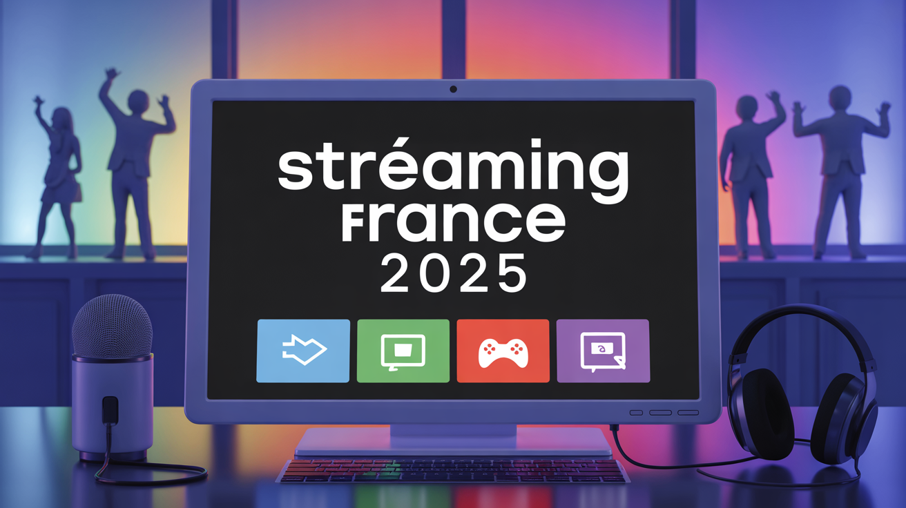 Streaming France 2025 chat actif ambiance gaming