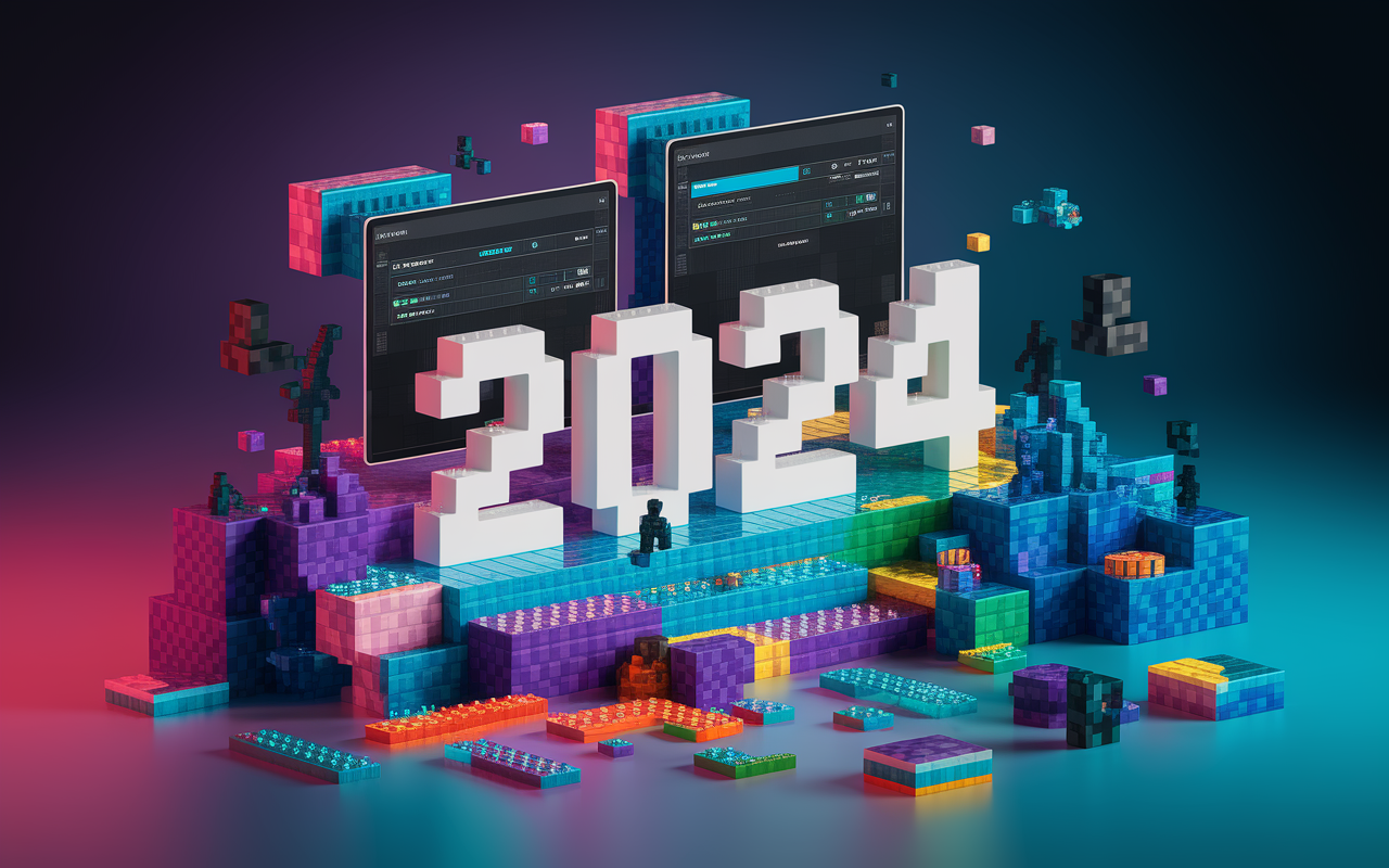 Tableau serveurs mini jeux Minecraft FR 2024 dynamique