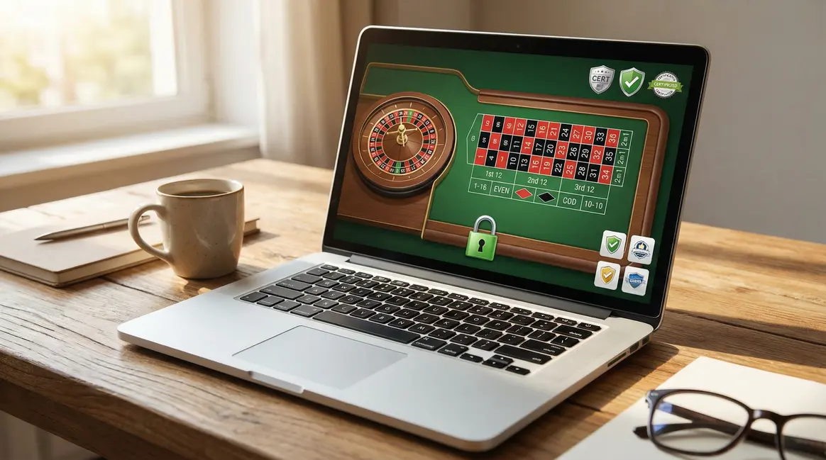 ordinateur interface roulette en ligne securise