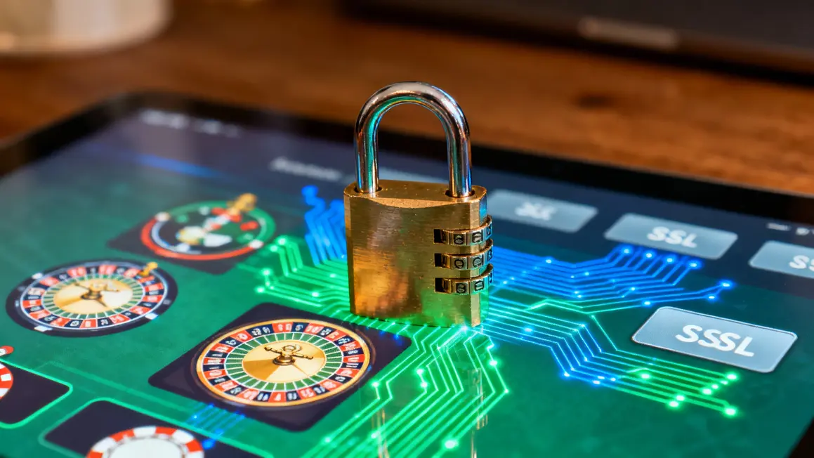 Sécurité SSL Arlequin Casino, cadenas, jeux, chiffrement