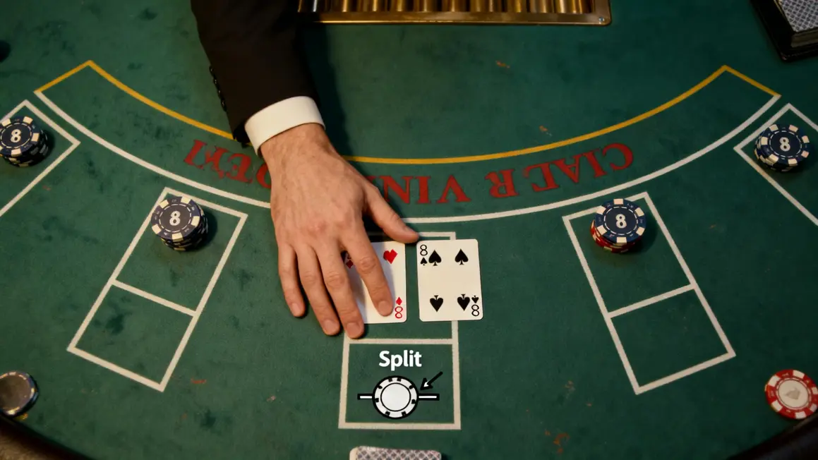 split deux 8 blackjack