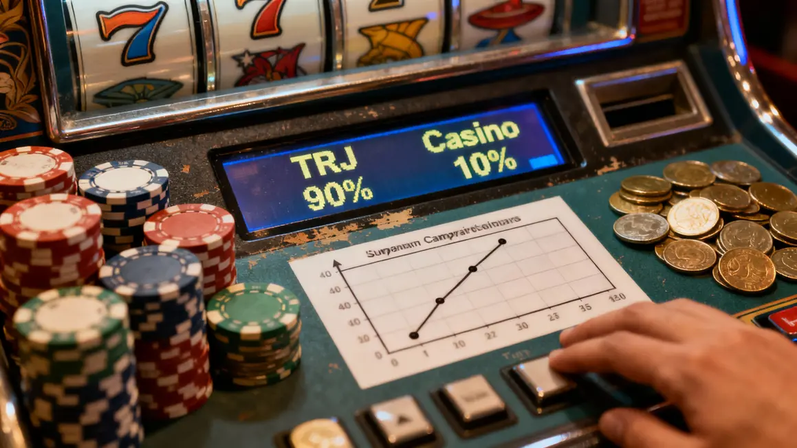 TRJ machine à sous comparatif gains casino