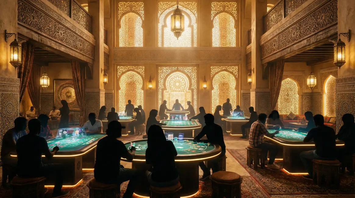 Vue d'ensemble Wild Sultan casino ambiance orientale