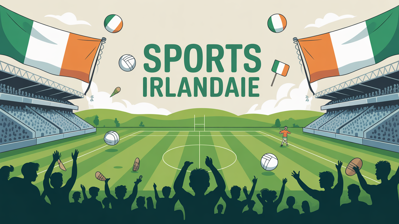 irlande sport scene festif terrain