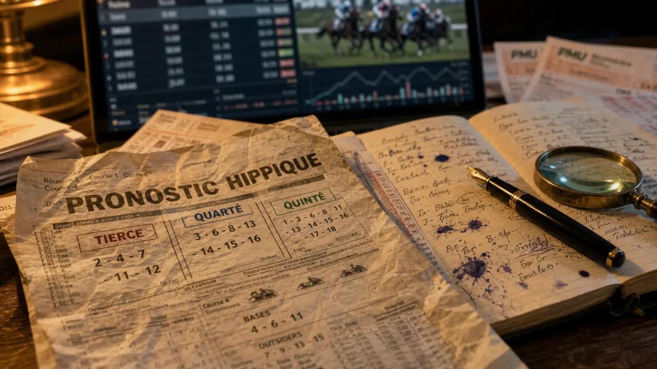 Jolie turf gagnant : feuille de pronostics PMU, tri avant de parier