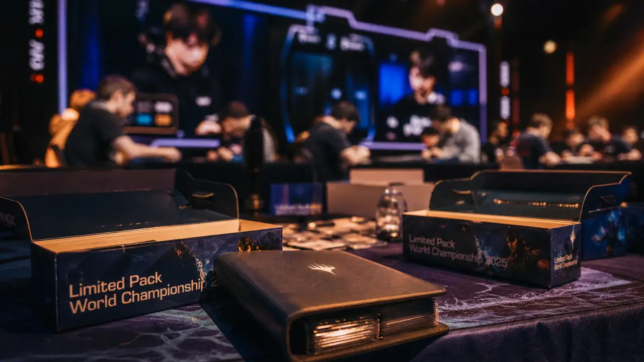 Yu gi oh world championship 2025 à Paris : table de jeu, decks et loterie NEURON